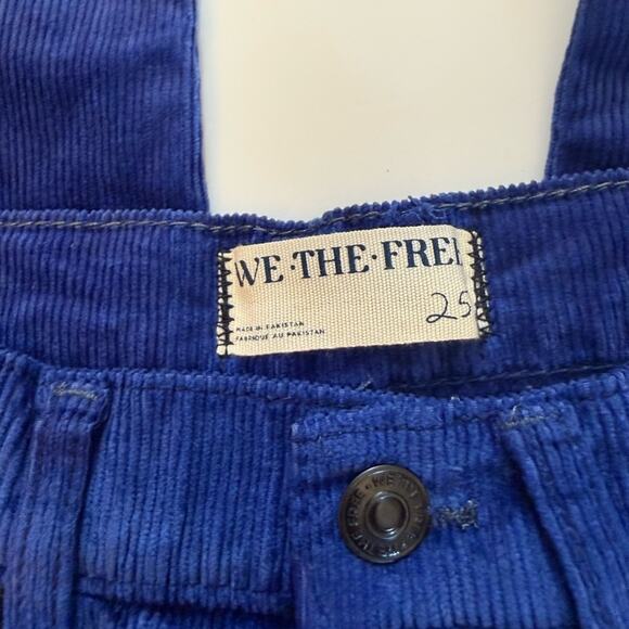We The Free Risk Taker Cord High Rise Straight Corduroy Pant SZ 25 NWT - Picture 3 of 7